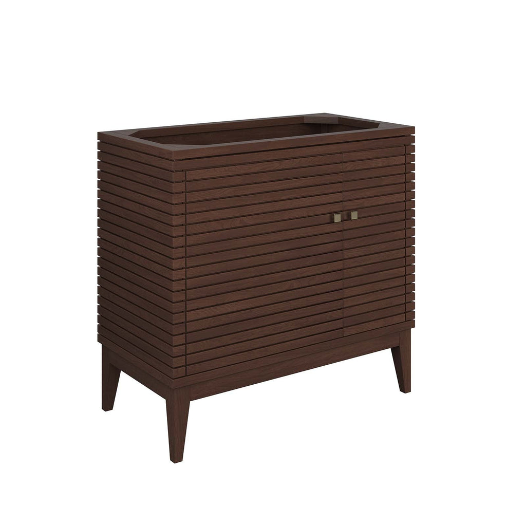 Ledger 36" Wood Bathroom Vanity Cabinet (Sink Basin Not Included) by Modway