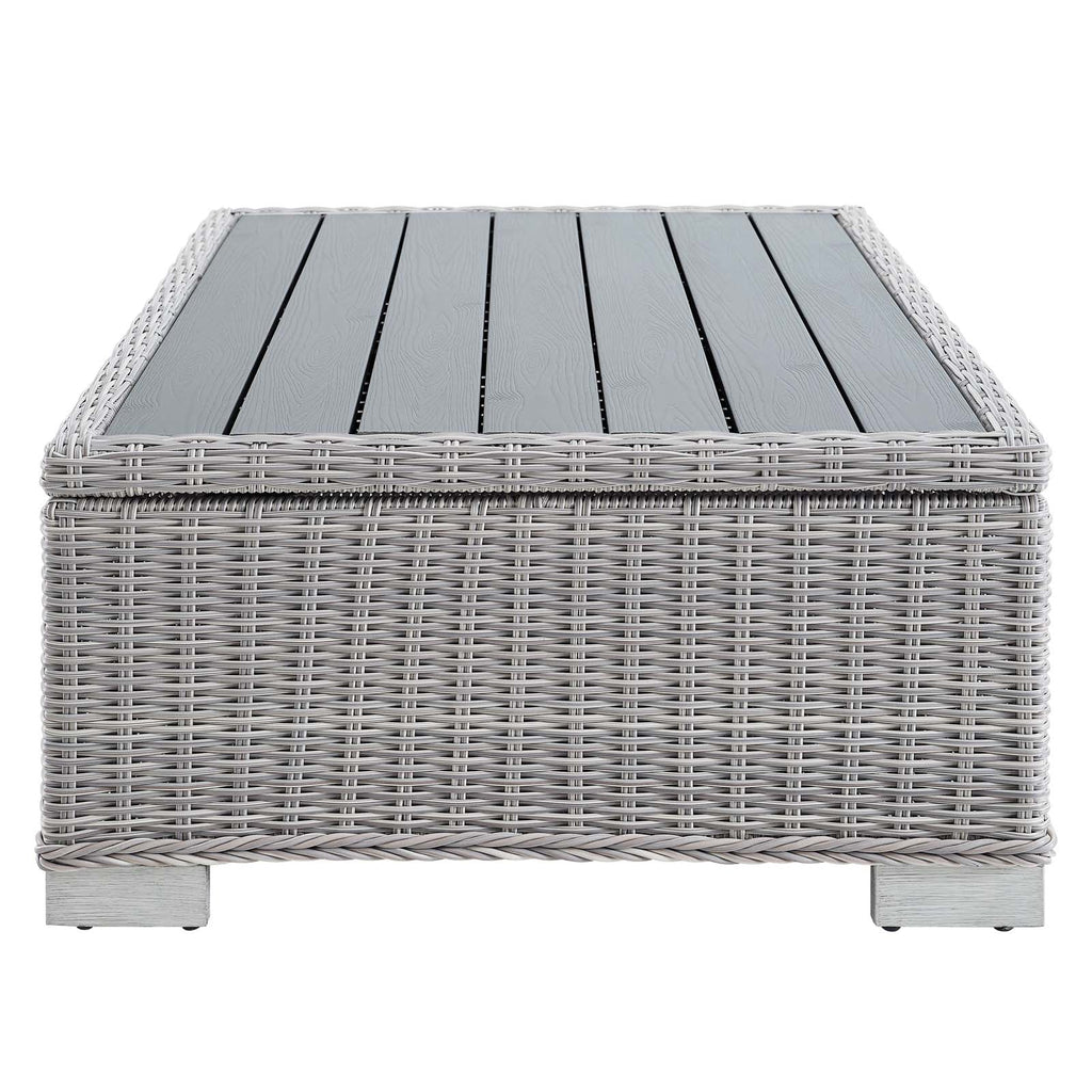 Conway 4-Piece Outdoor Patio Wicker Rattan Furniture Set by Modway