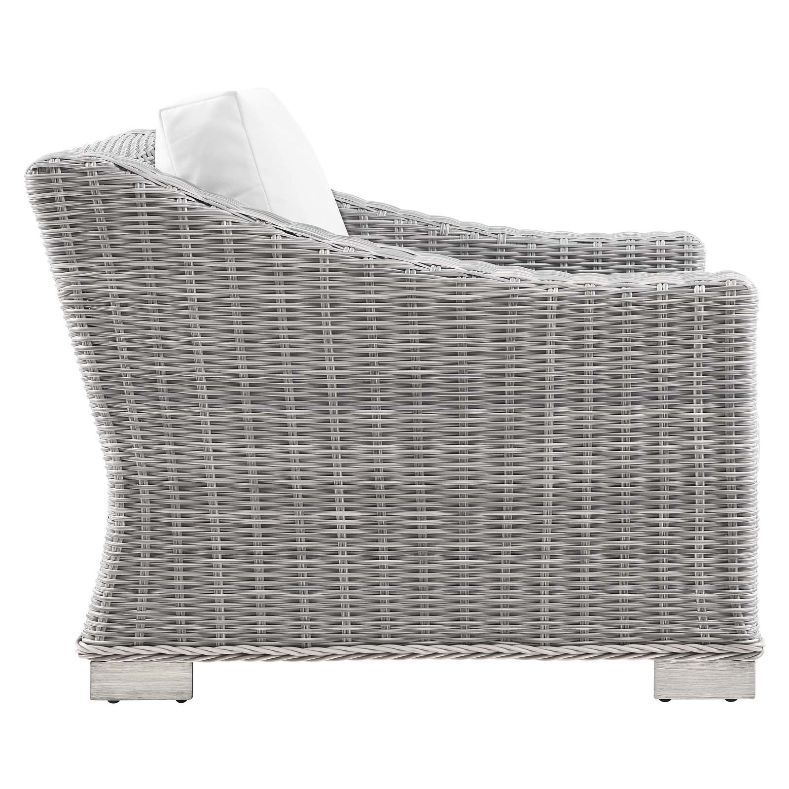 Conway 5-Piece Outdoor Patio Wicker Rattan Furniture Set by Modway