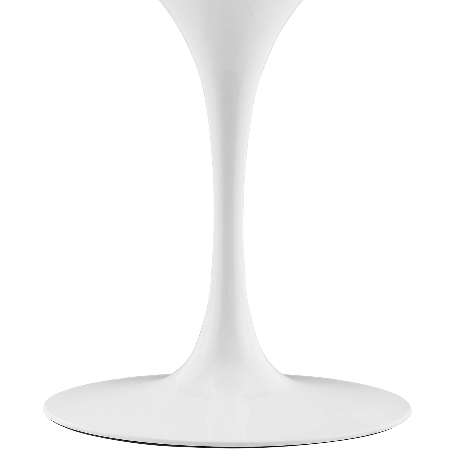 Lippa 60" Oval Faux Marble Dining Table by Modway