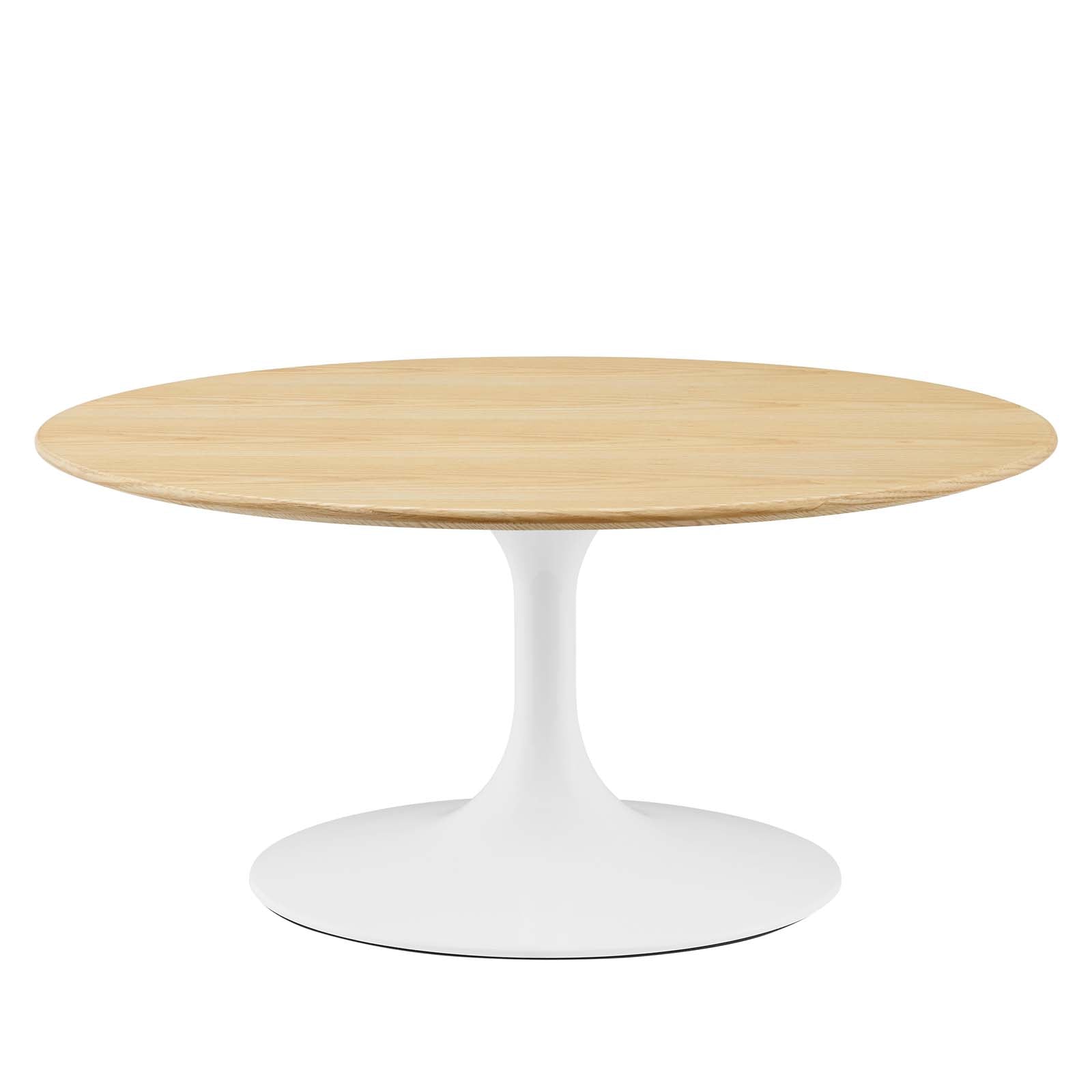 Lippa 36" Round Wood Coffee Table by Modway