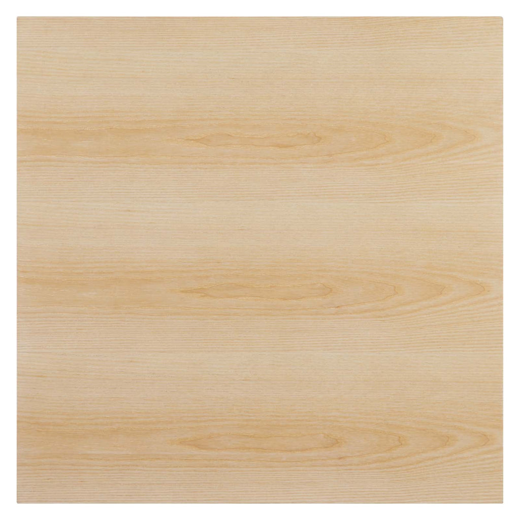 Lippa 28" Square Wood Dining Table by Modway