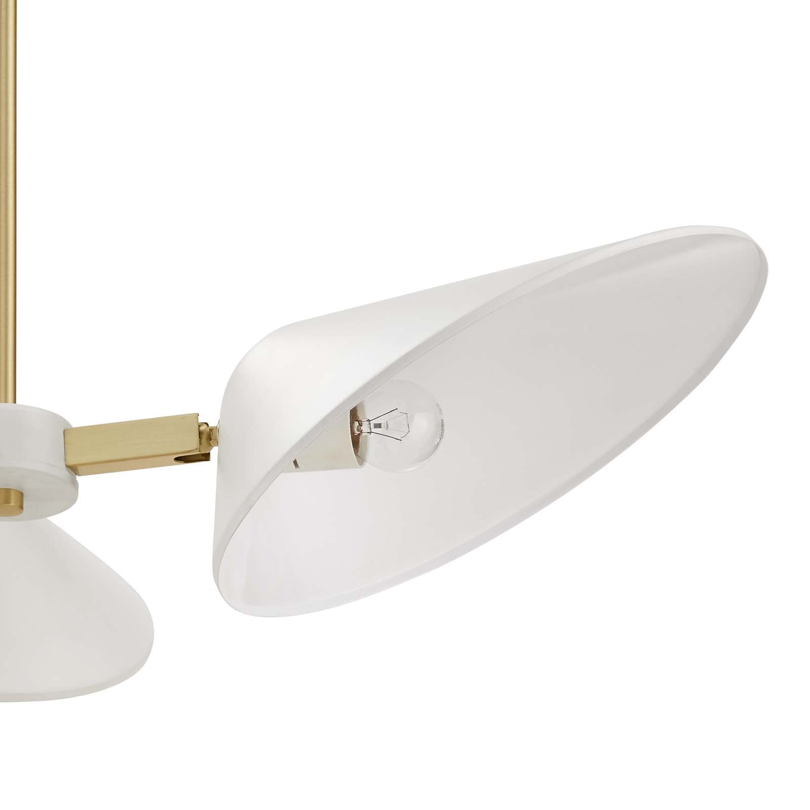 Journey 3-Light 3" Arm Pendant by Modway