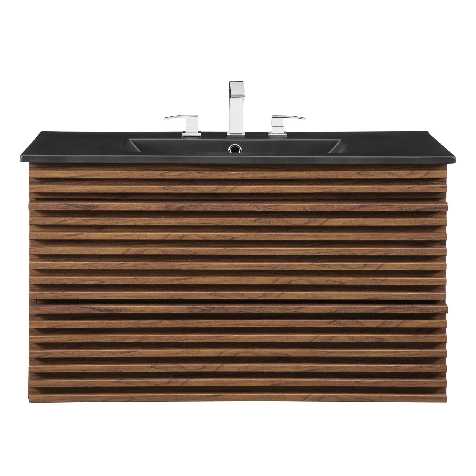Render 36" Wall-Mount Bathroom Vanity by Modway
