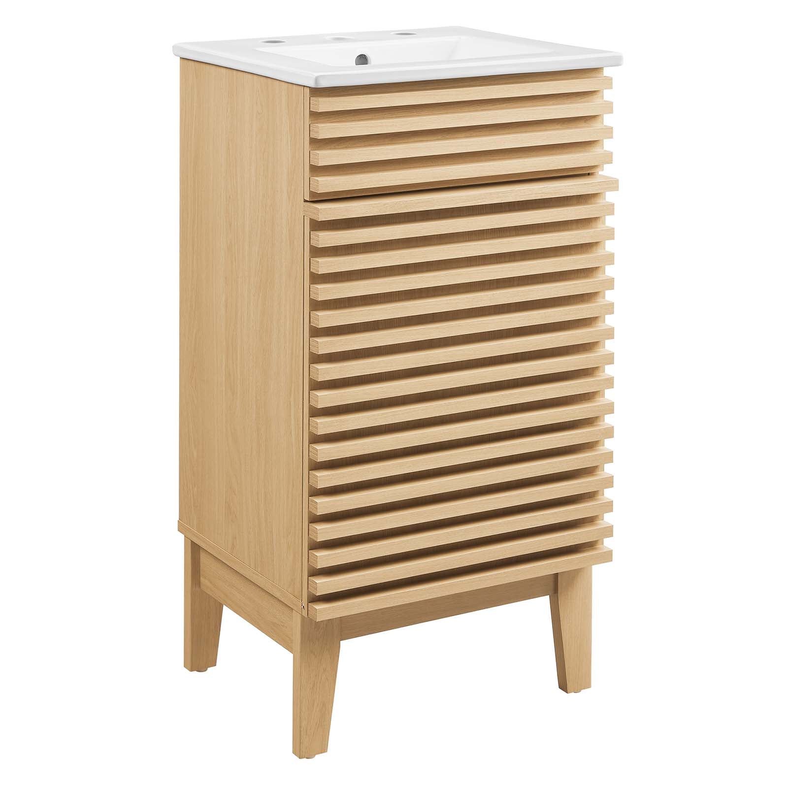 Render 18" Bathroom Vanity Cabinet by Modway