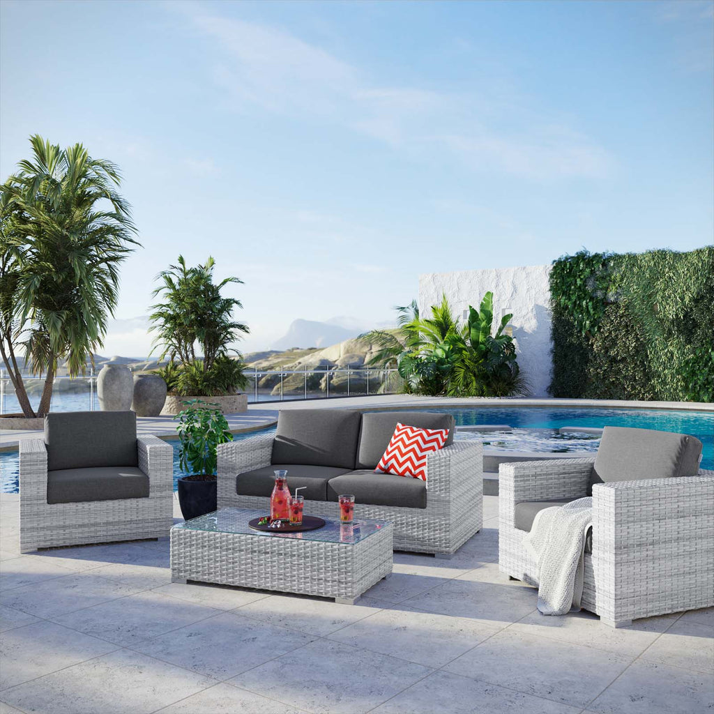 Convene 4-Piece Outdoor Patio Set by Modway
