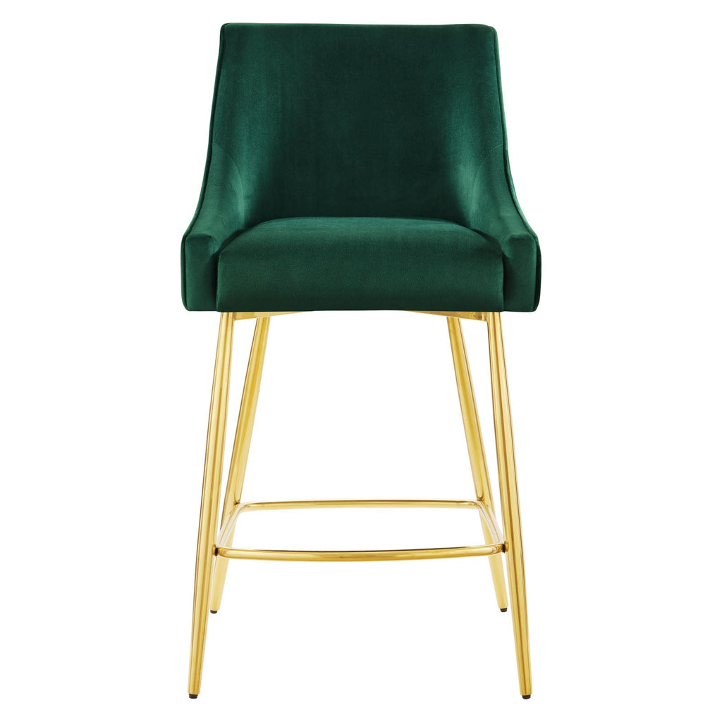 Discern Performance Velvet Counter Stool by Modway