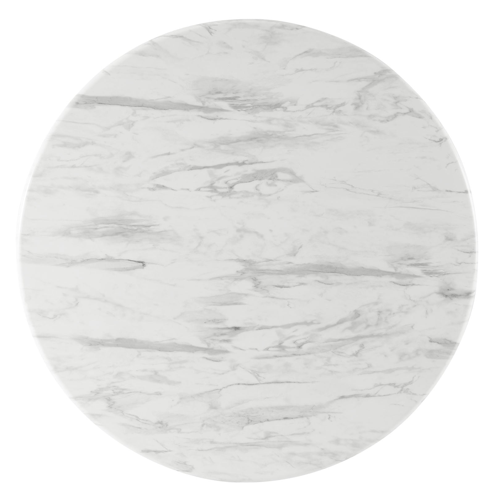 Gallant 50" Round Performance Artificial Marble Dining Table by Modway