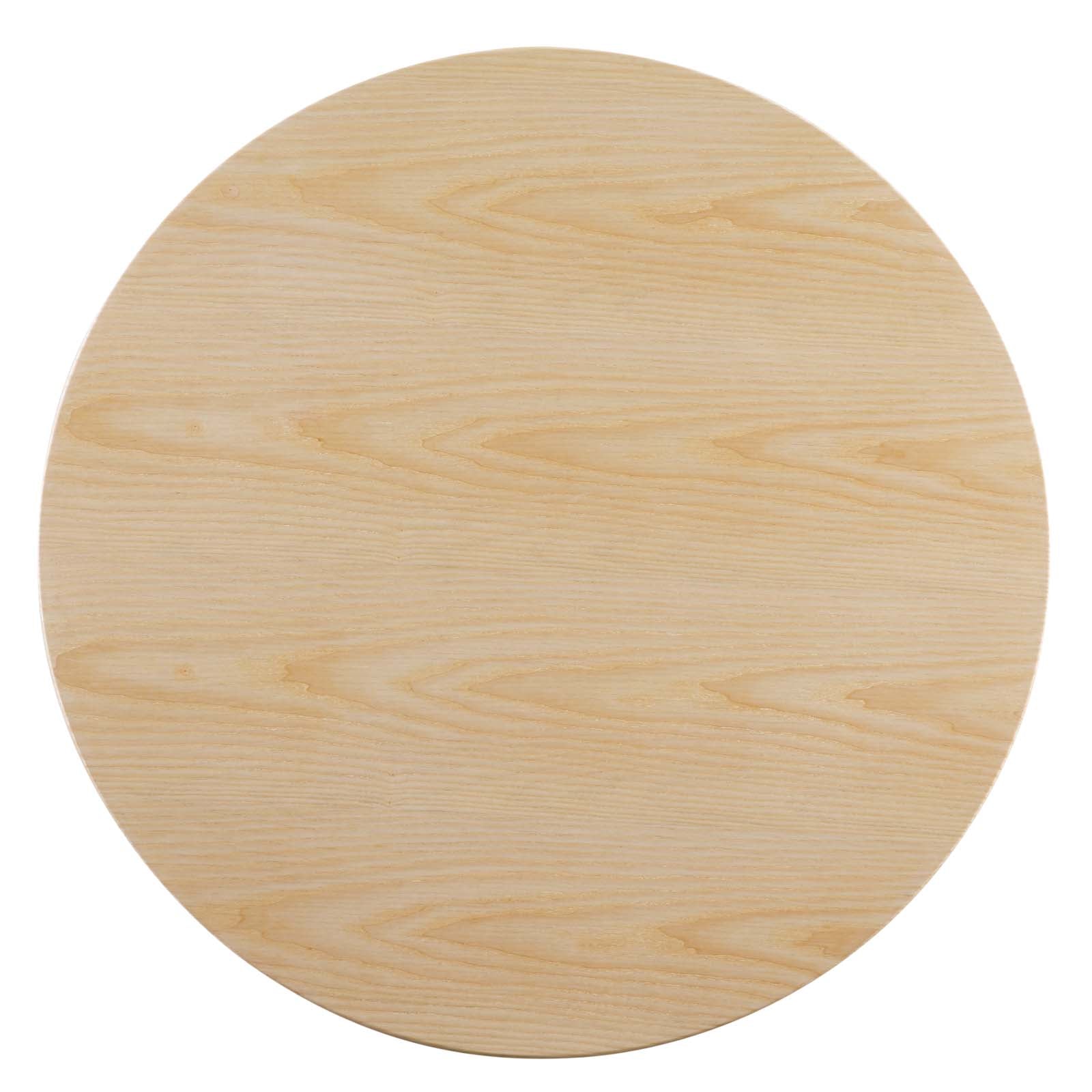 Lippa 36" Round Wood Coffee Table by Modway