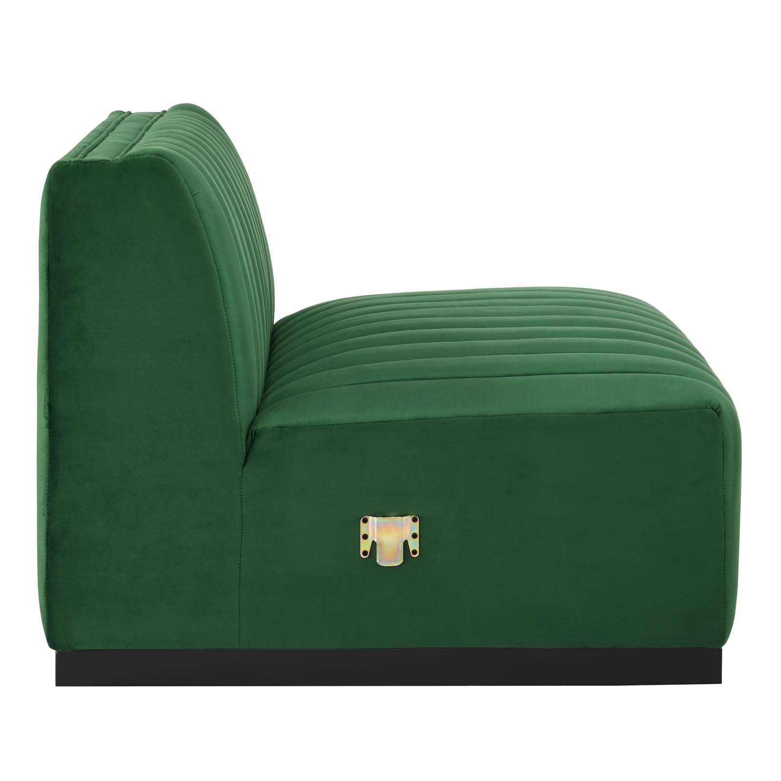 Conjure 4-Piece Channel Tufted Performance Velvet Sofa by Modway