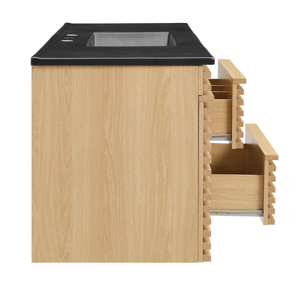Render 48" Wall-Mount Bathroom Vanity by Modway
