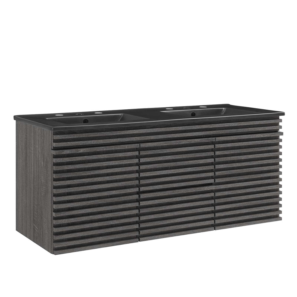 Render 48" Wall-Mount Bathroom Vanity by Modway