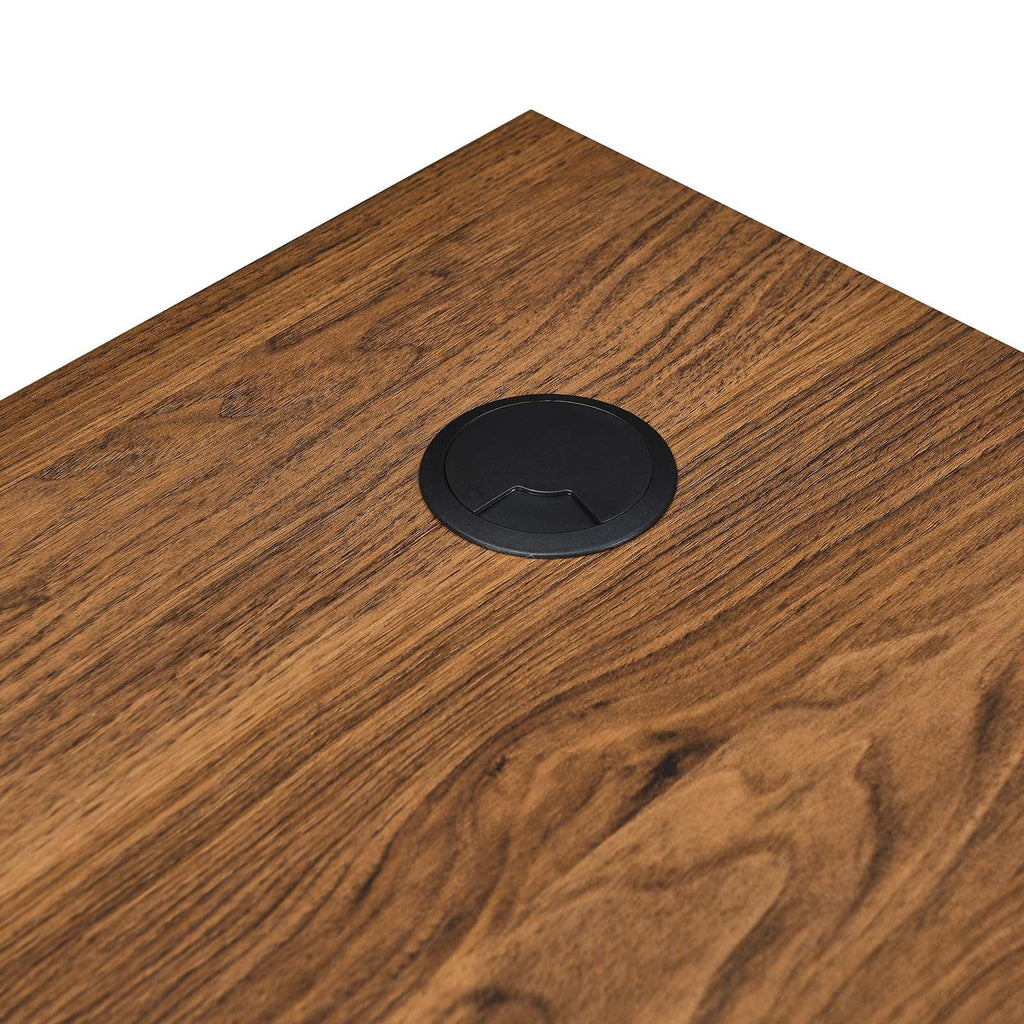 Render Wood Desk and File Cabinet Set by Modway