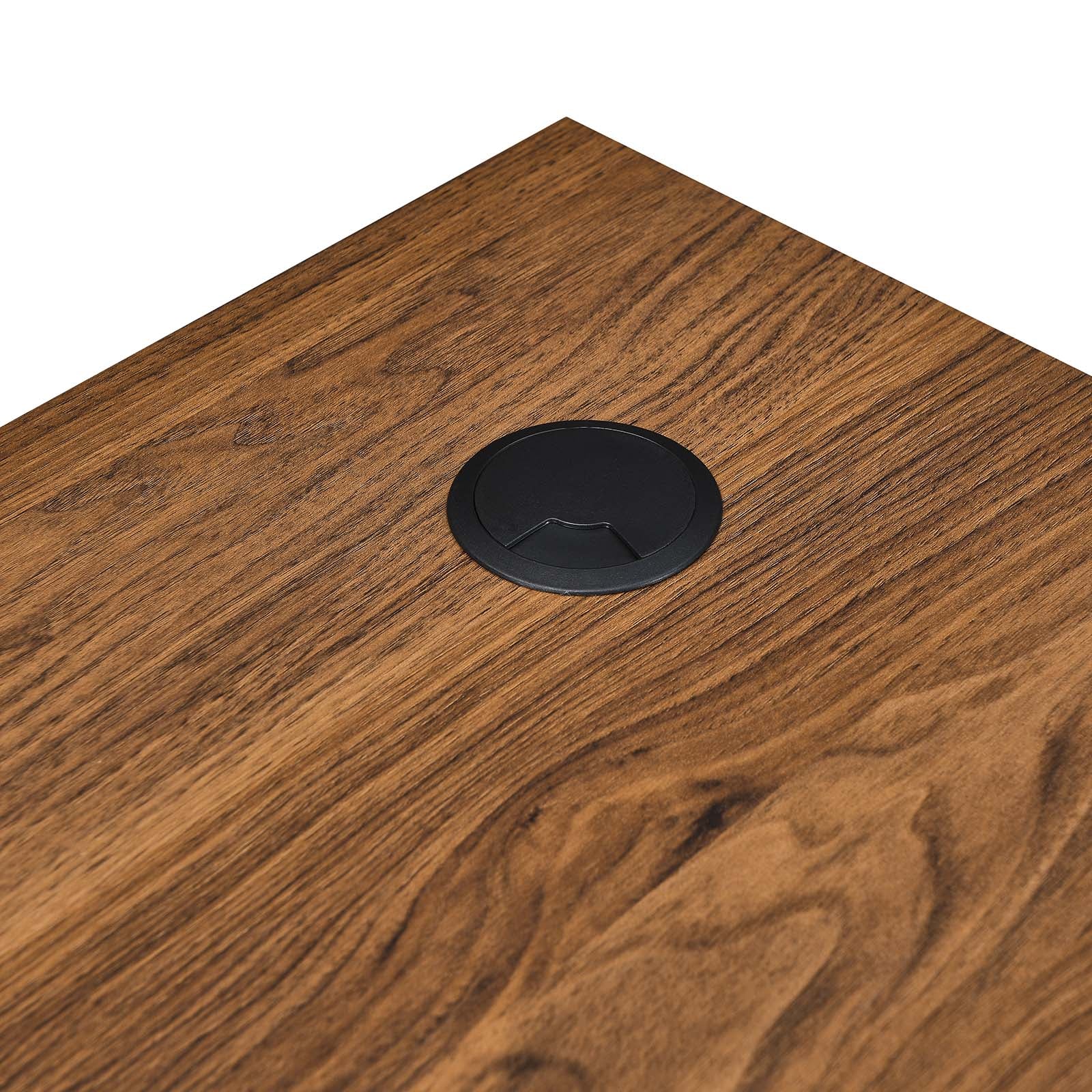 Render Wood Desk and File Cabinet Set by Modway