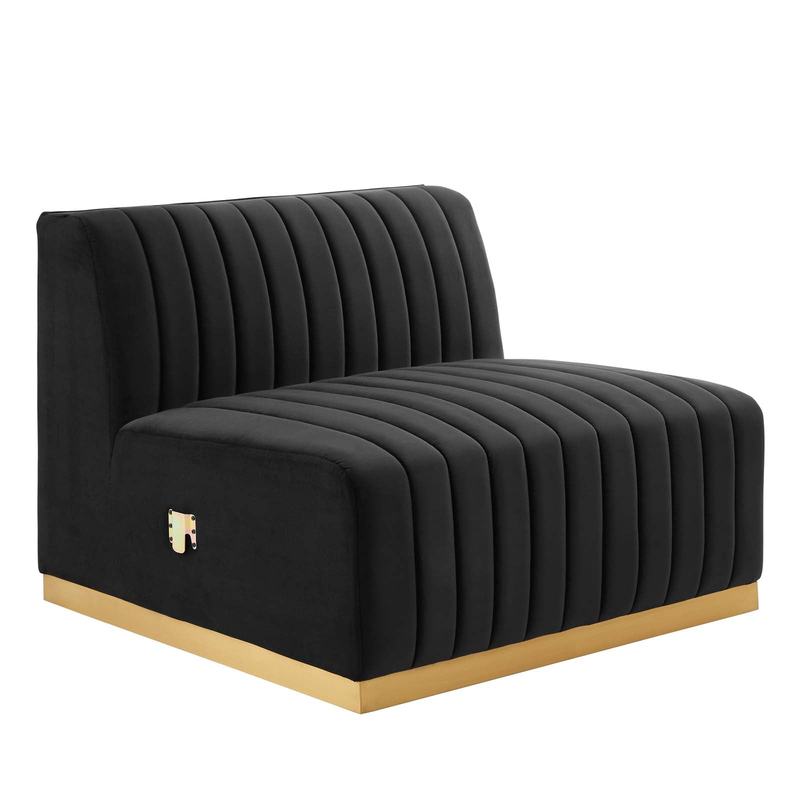 Conjure Channel Tufted 4-Piece Sectional