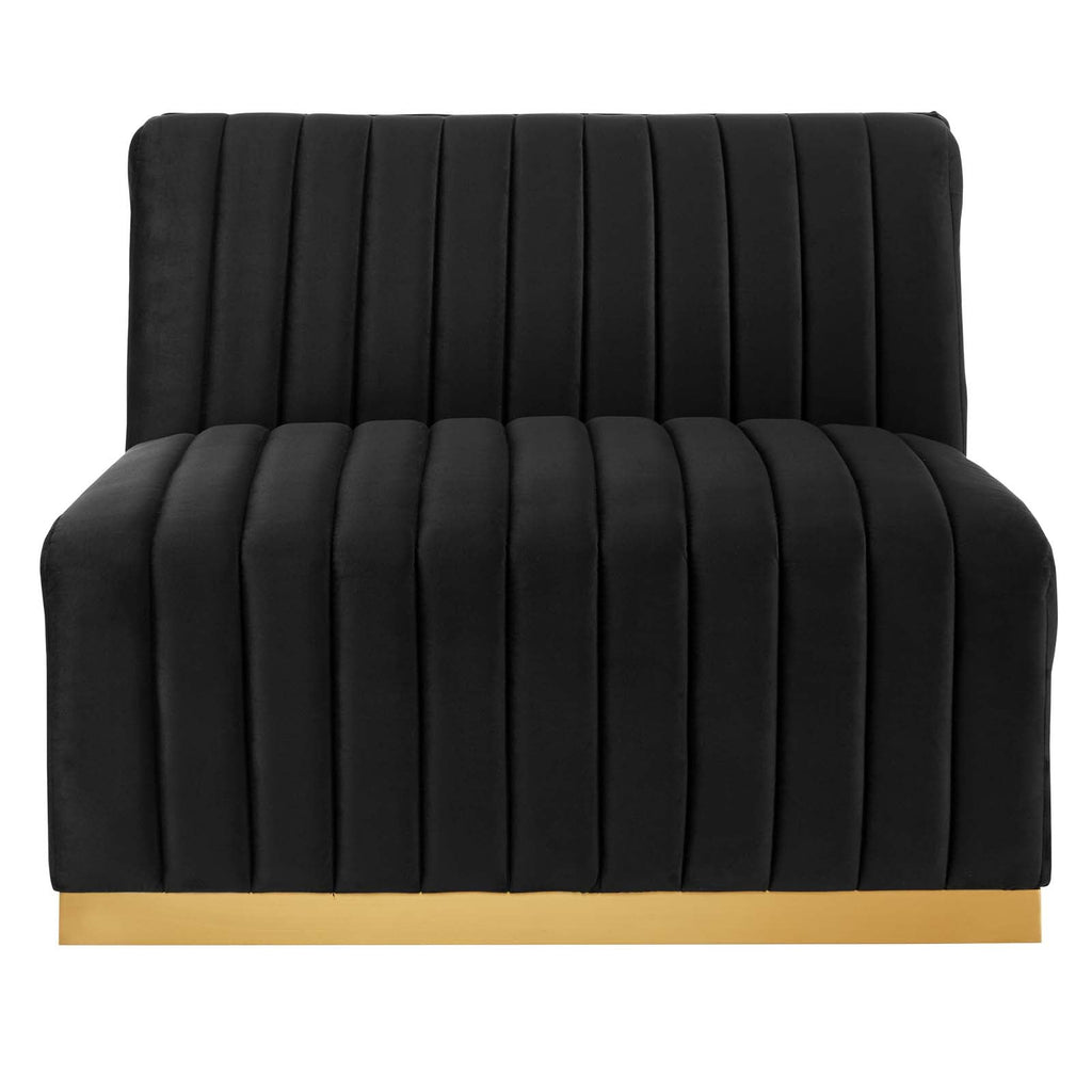 Conjure Channel Tufted 4-Piece Sectional