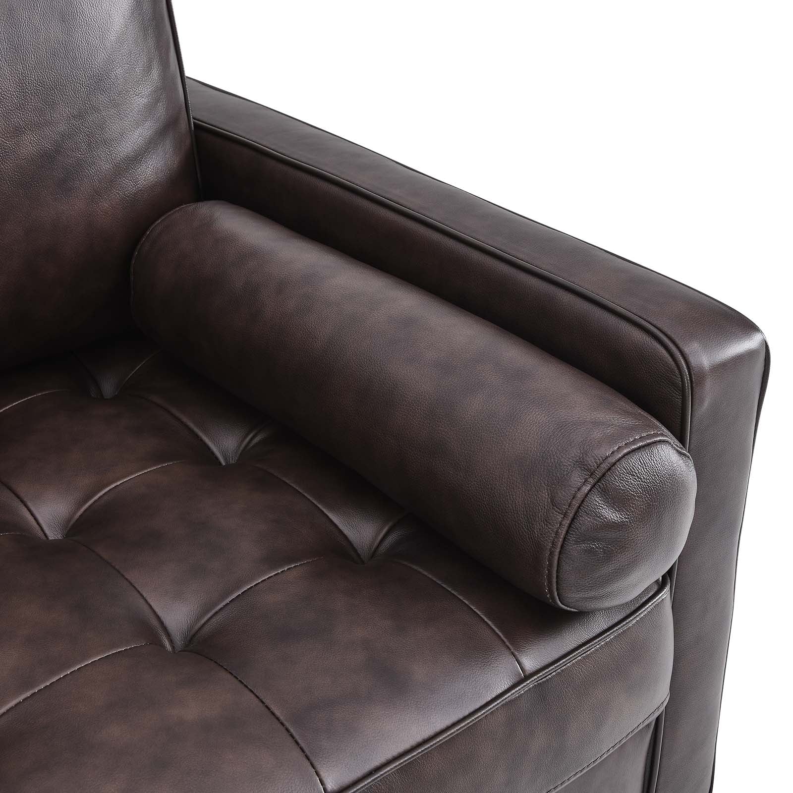 Valour Leather Armchair by Modway
