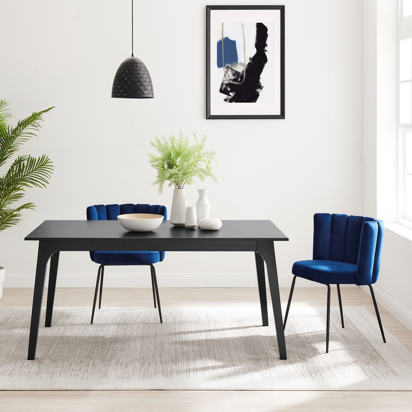 Juxtapose 63" Rectangle Dining Table by Modway