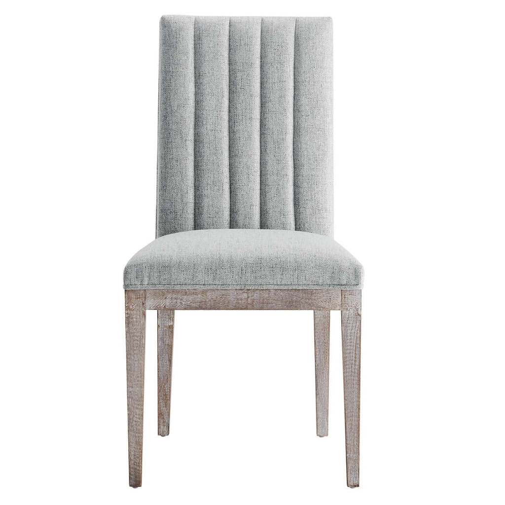 Maisonette French Vintage Tufted Fabric Fabric Dining Side Chair by Modway