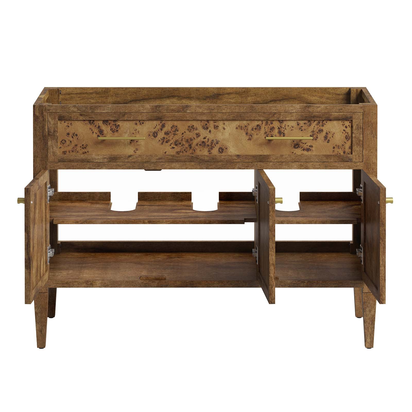 Elysian 48" Wood Bathroom Vanity Cabinet (Sink Basin Not Included) by Modway