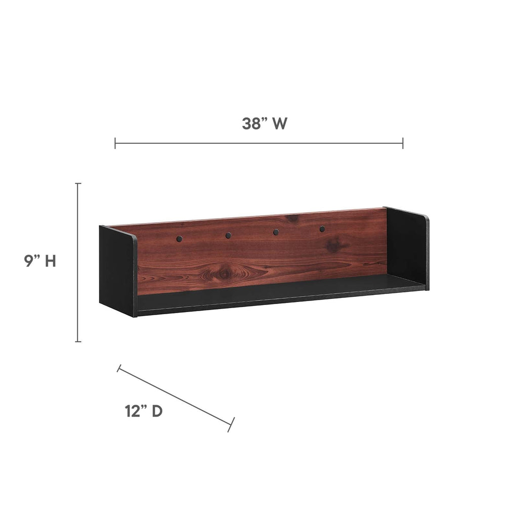 Kinetic Wall-Mount Shelf by Modway