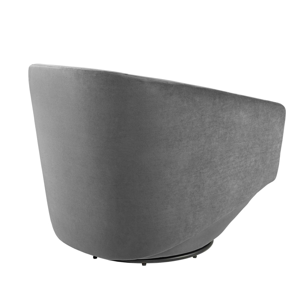 Series Performance Velvet Fabric Swivel Chair by Modway