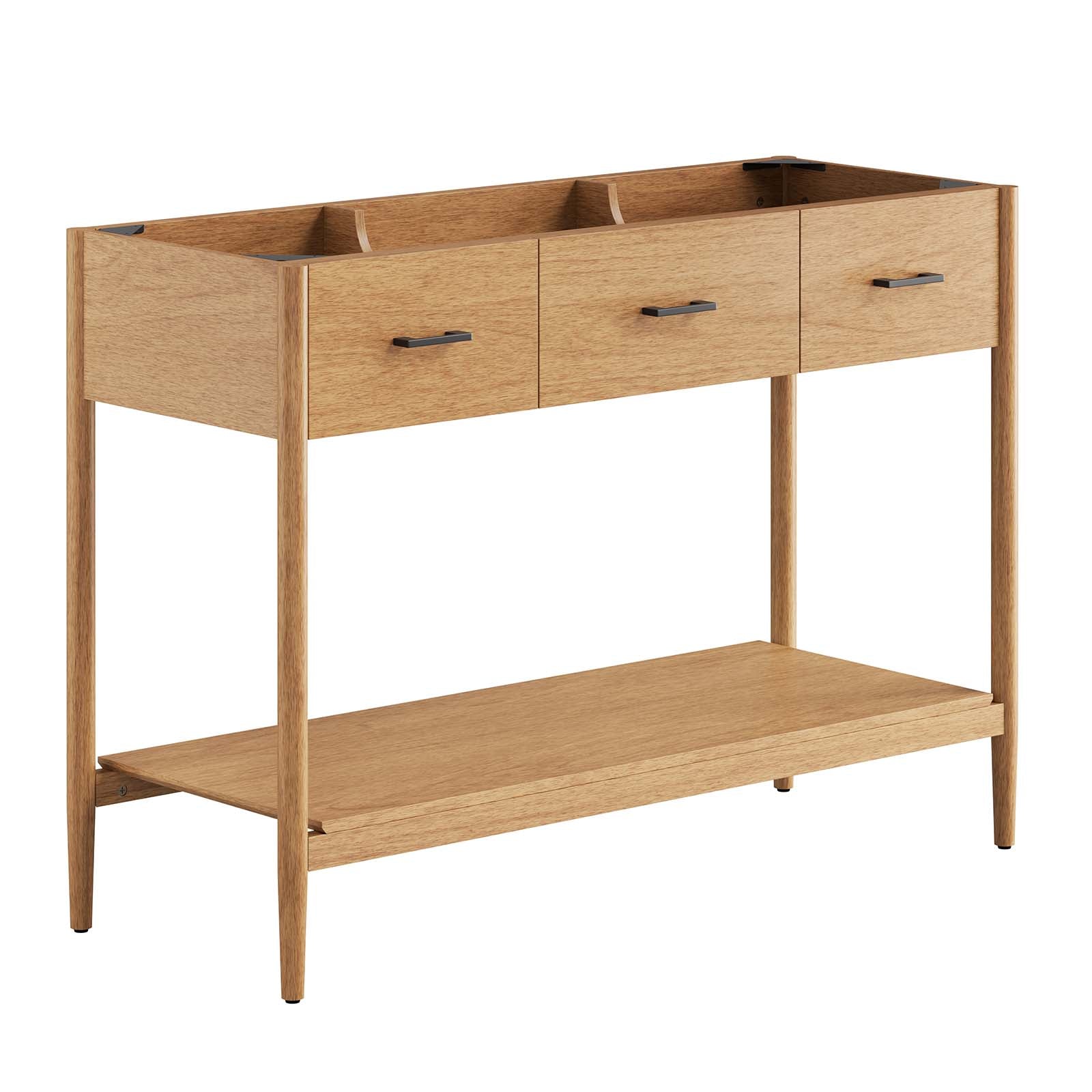 Zaire 48" Single Sink Compatible Bathroom Vanity Cabinet (Sink Basin Not Included) by Modway