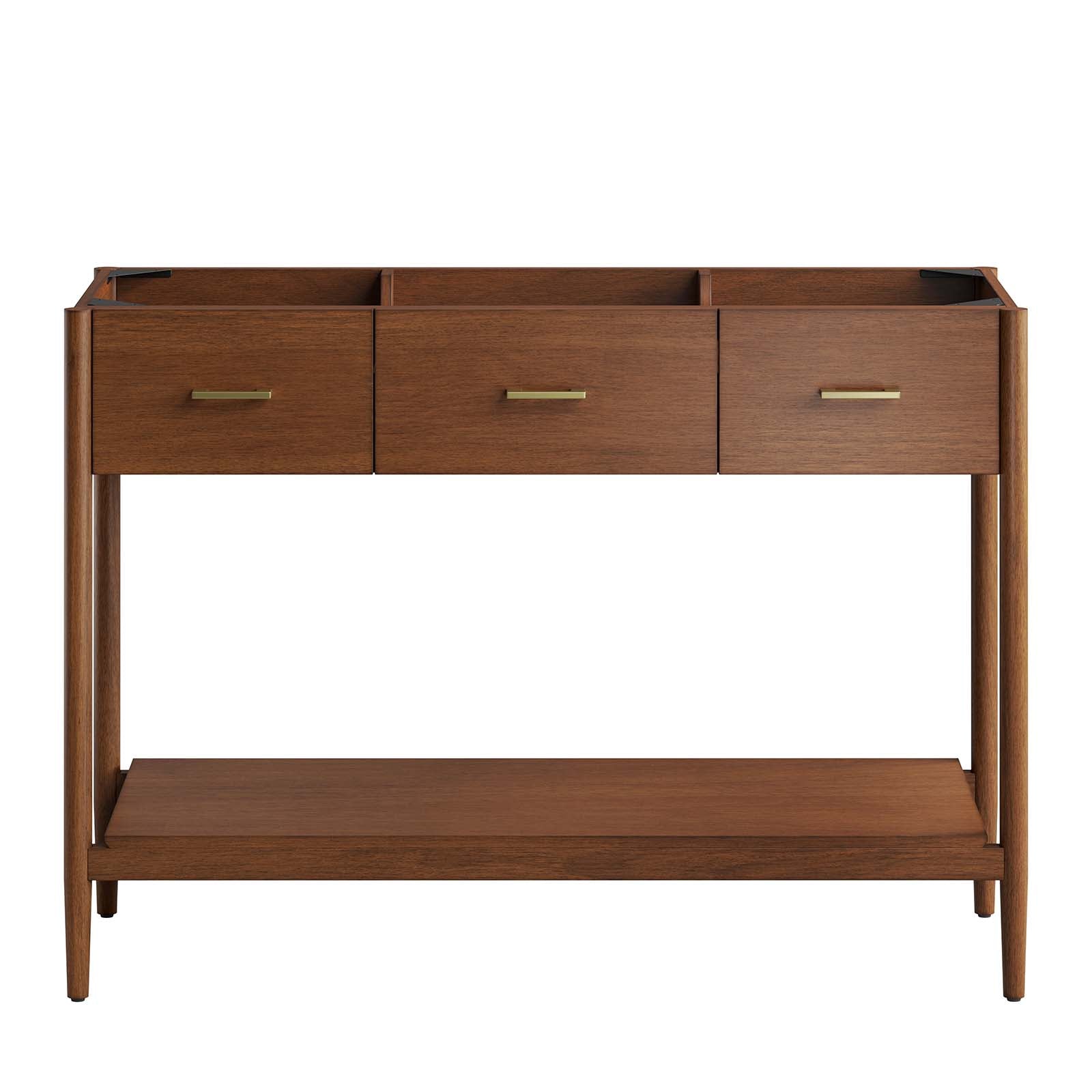 Zaire 48" Single Sink Compatible Bathroom Vanity Cabinet (Sink Basin Not Included) by Modway