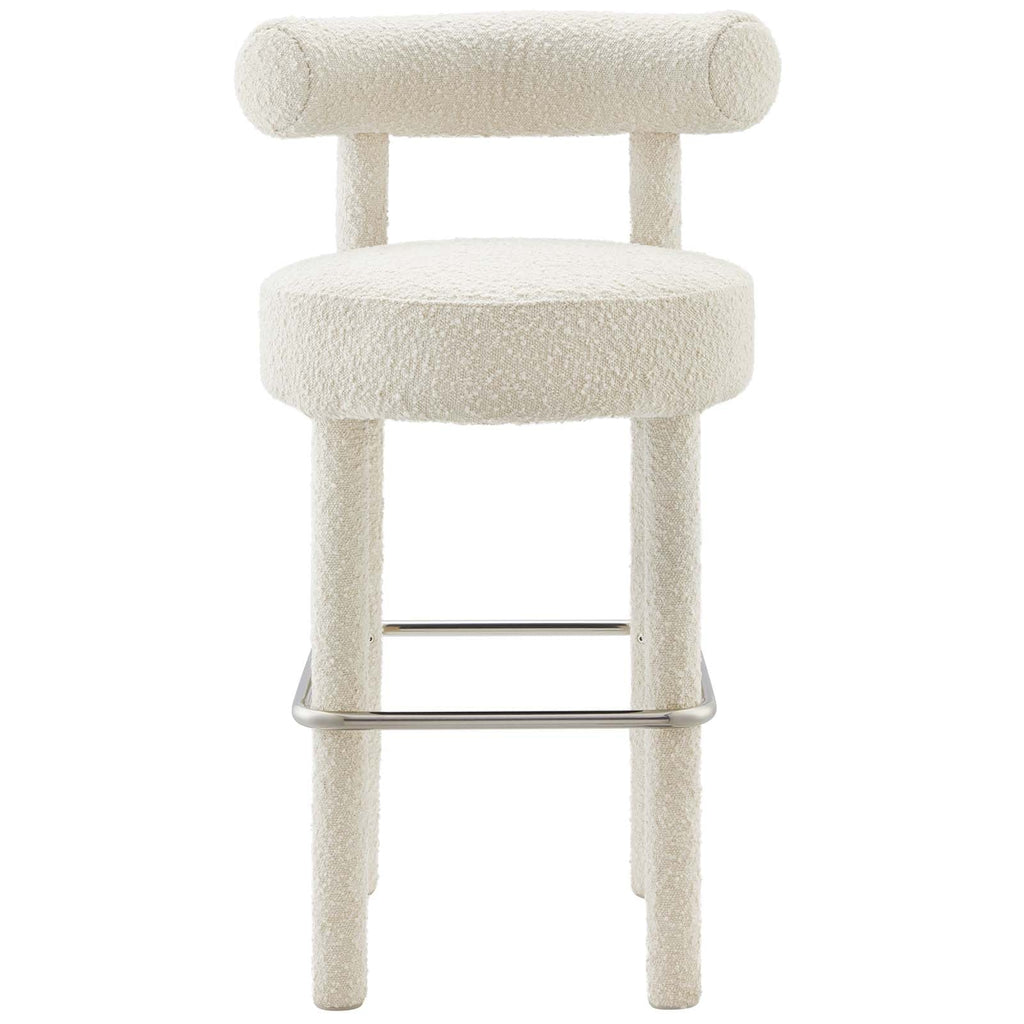 Toulouse Boucle Fabric Bar Stool by Modway