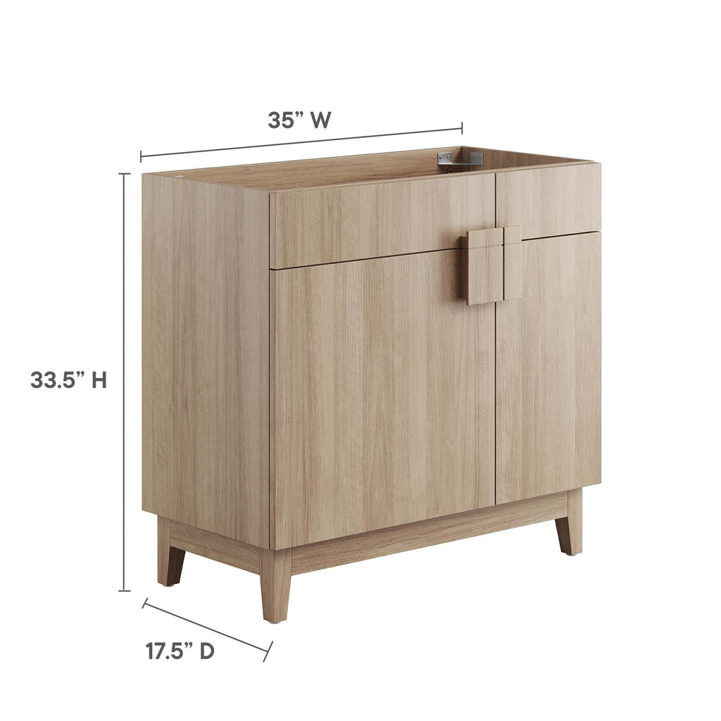 Miles 36" Bathroom Vanity Cabinet (Sink Basin Not Included) by Modway