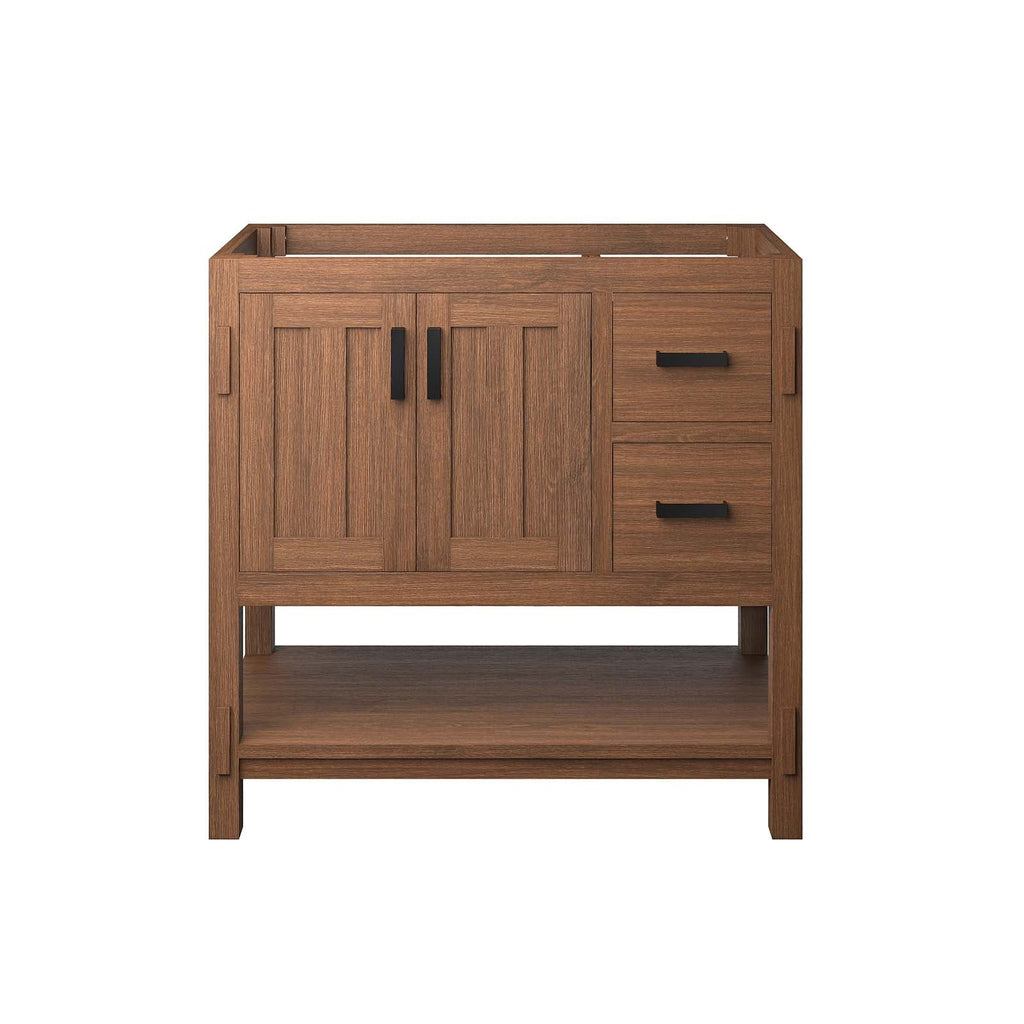 Ashlyn 36" Wood Bathroom Vanity Cabinet (Sink Basin Not Included) by Modway