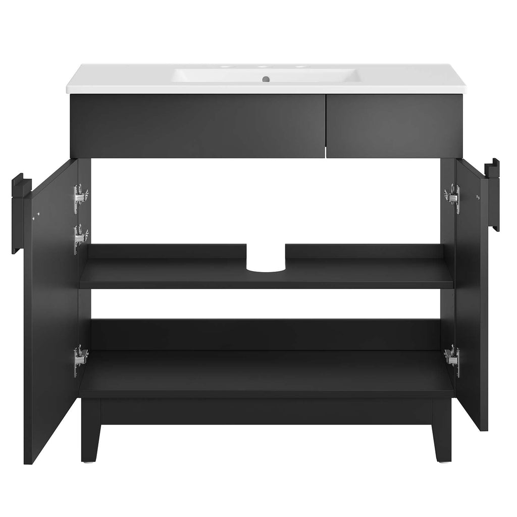 Miles 36" Bathroom Vanity by Modway