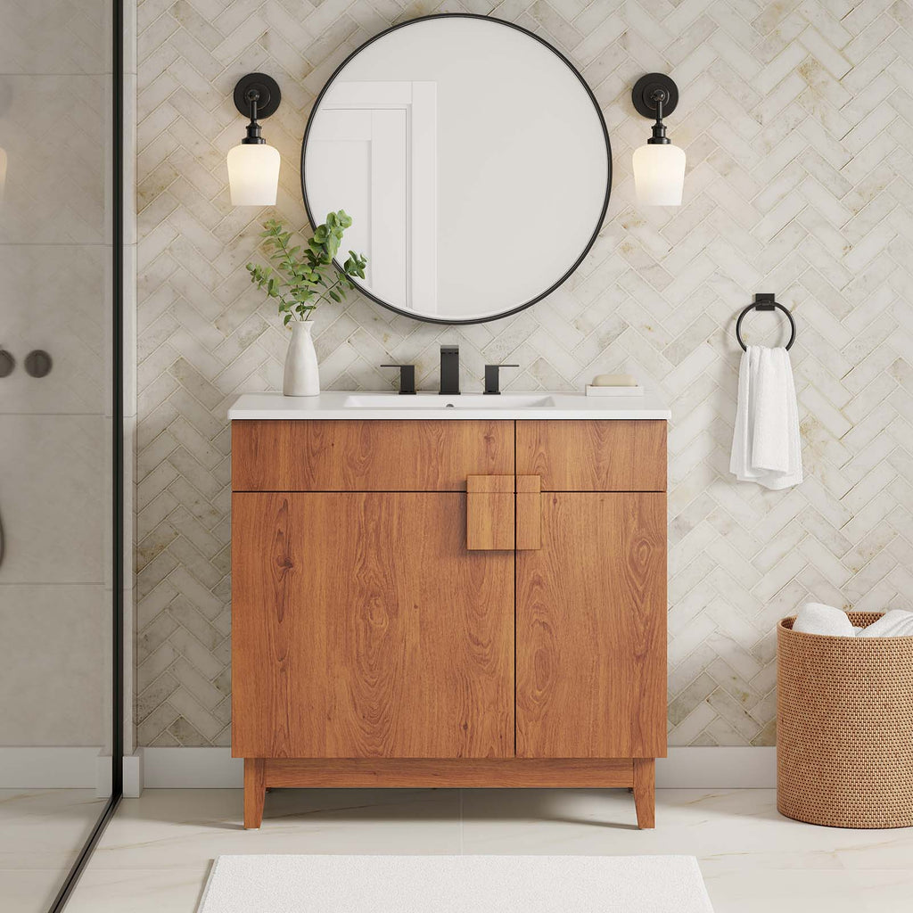 Miles 36" Bathroom Vanity by Modway