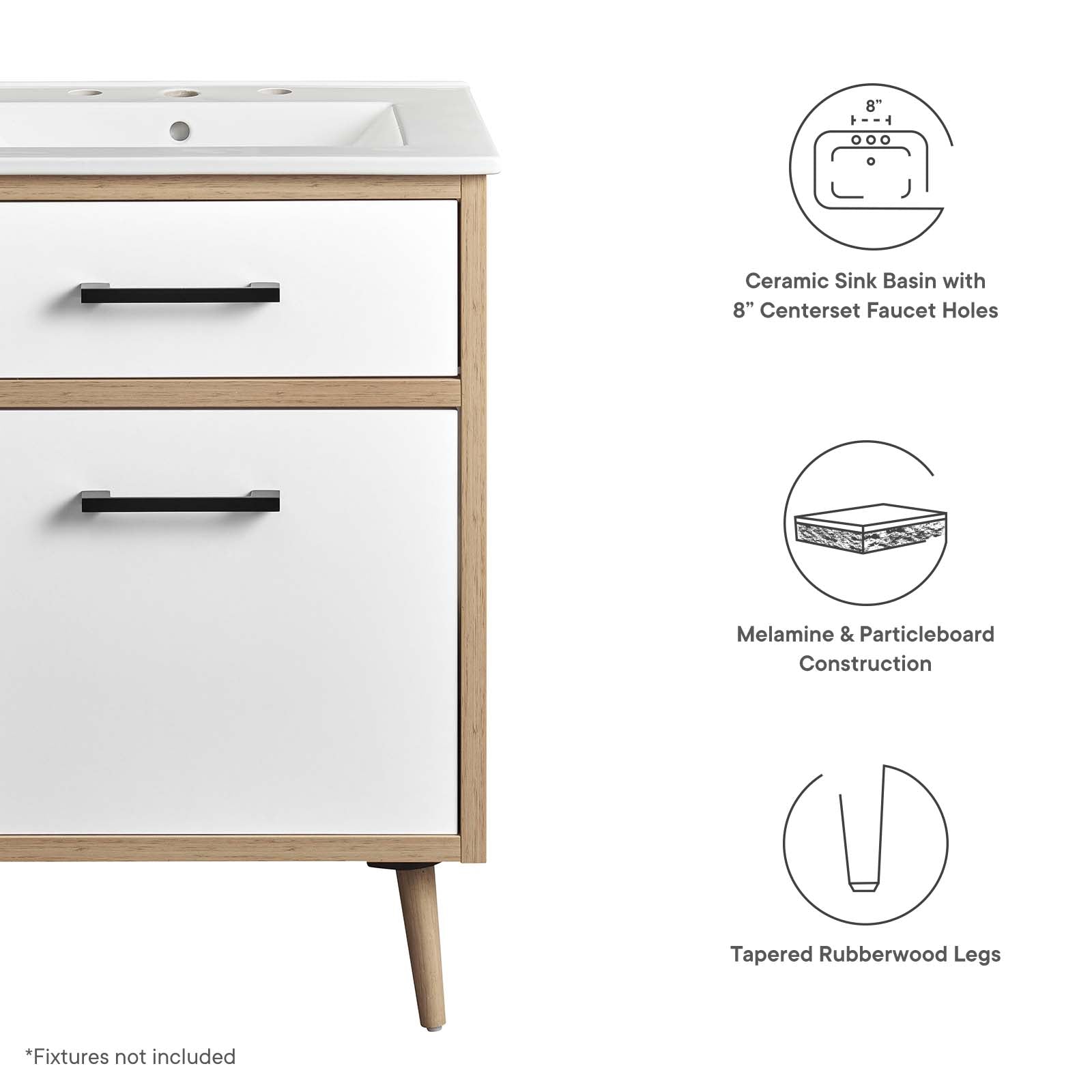 Maverick 24" Bathroom Vanity by Modway