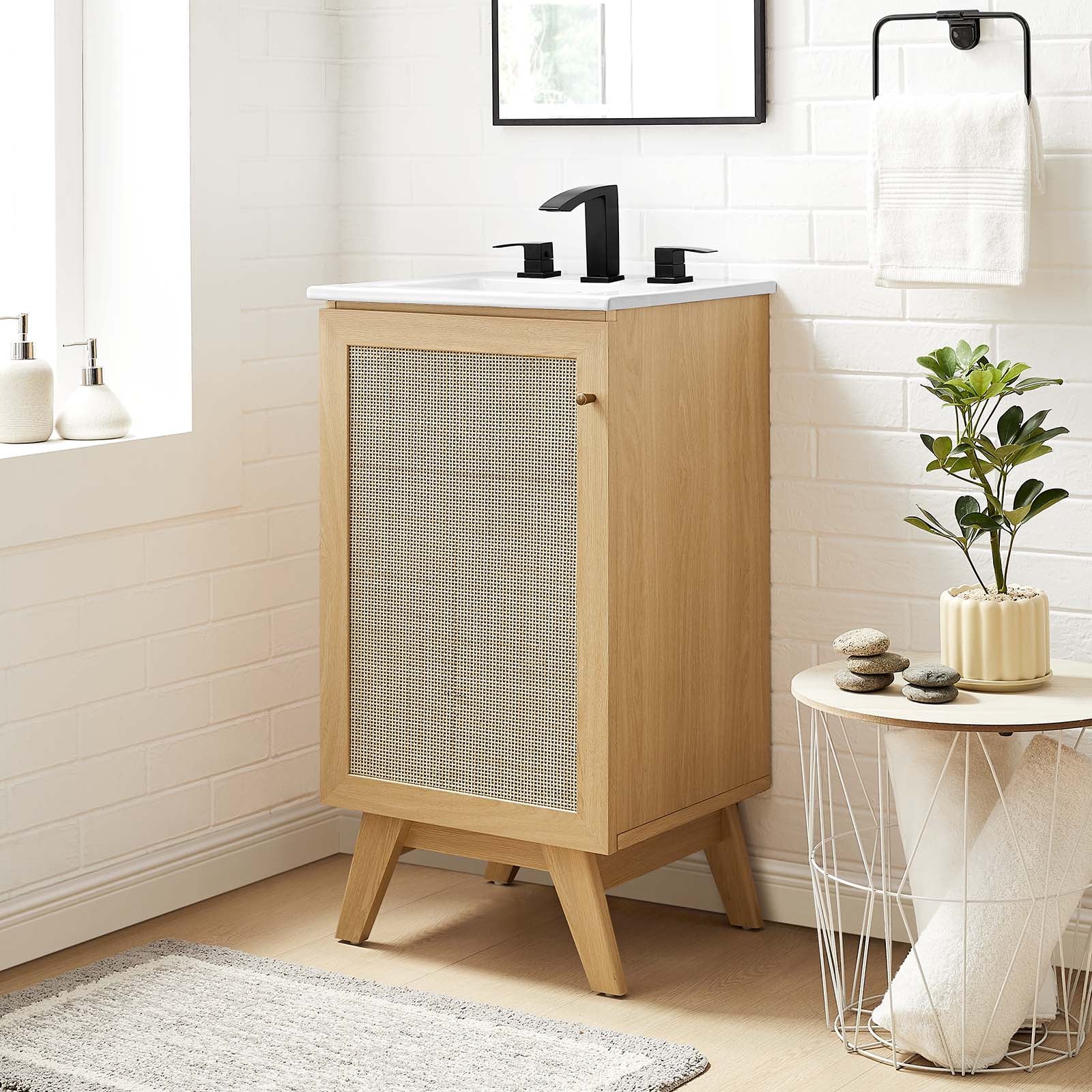 Soma 18" Bathroom Vanity Cabinet (Sink Basin Not Included) by Modway