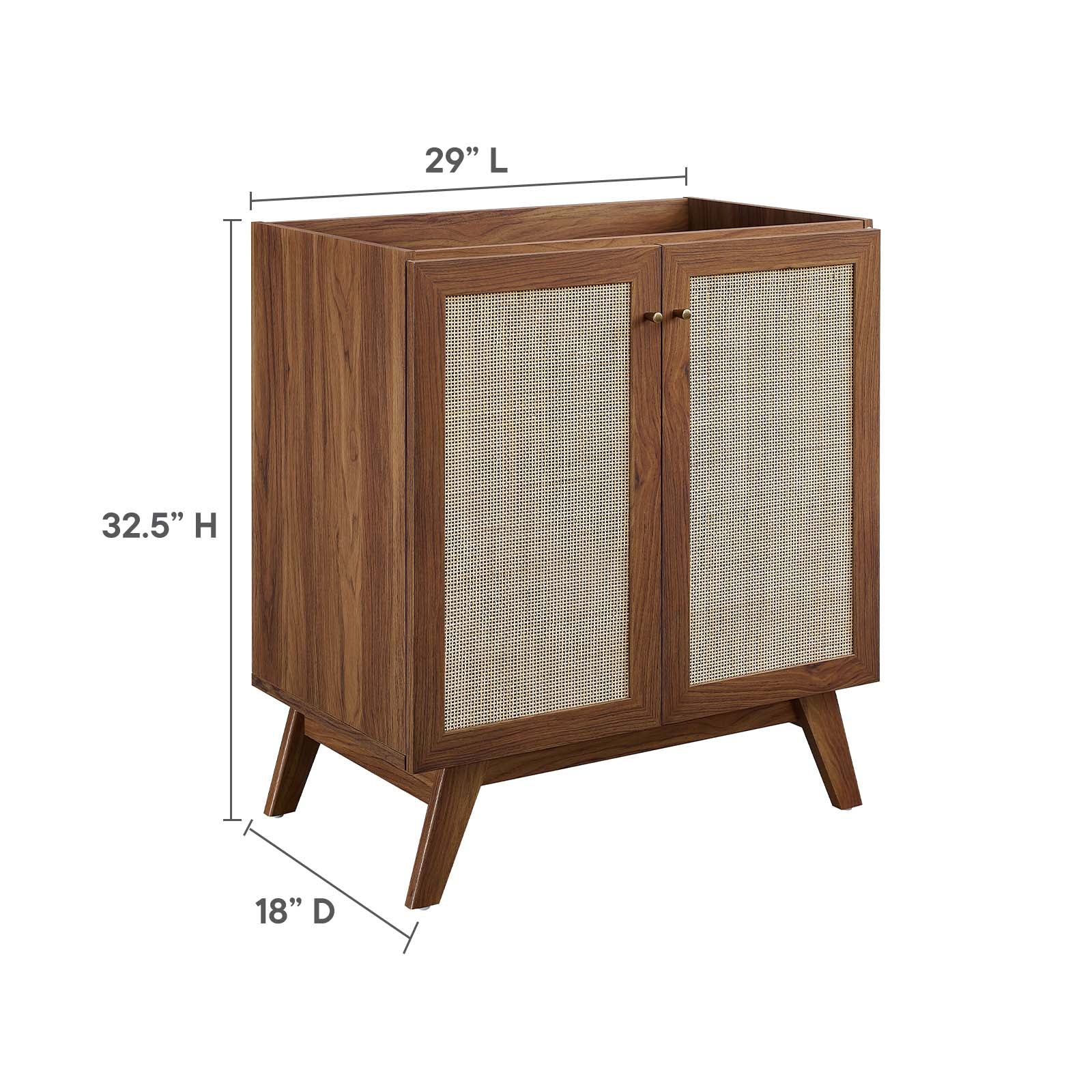 Soma 30" Bathroom Vanity Cabinet (Sink Basin Not Included) by Modway