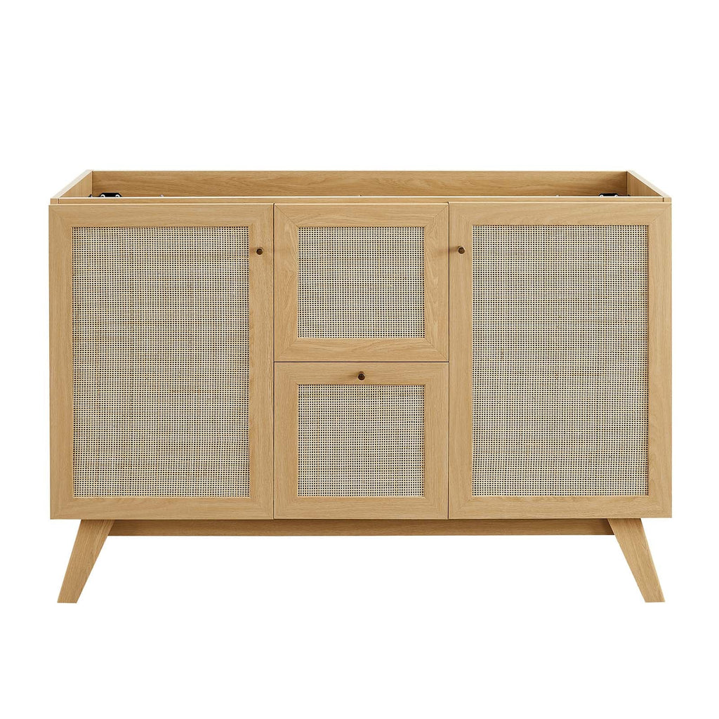 Soma 48" Single or Double Sink Compatible Bathroom Vanity Cabinet (Sink Basin Not Included) by Modway