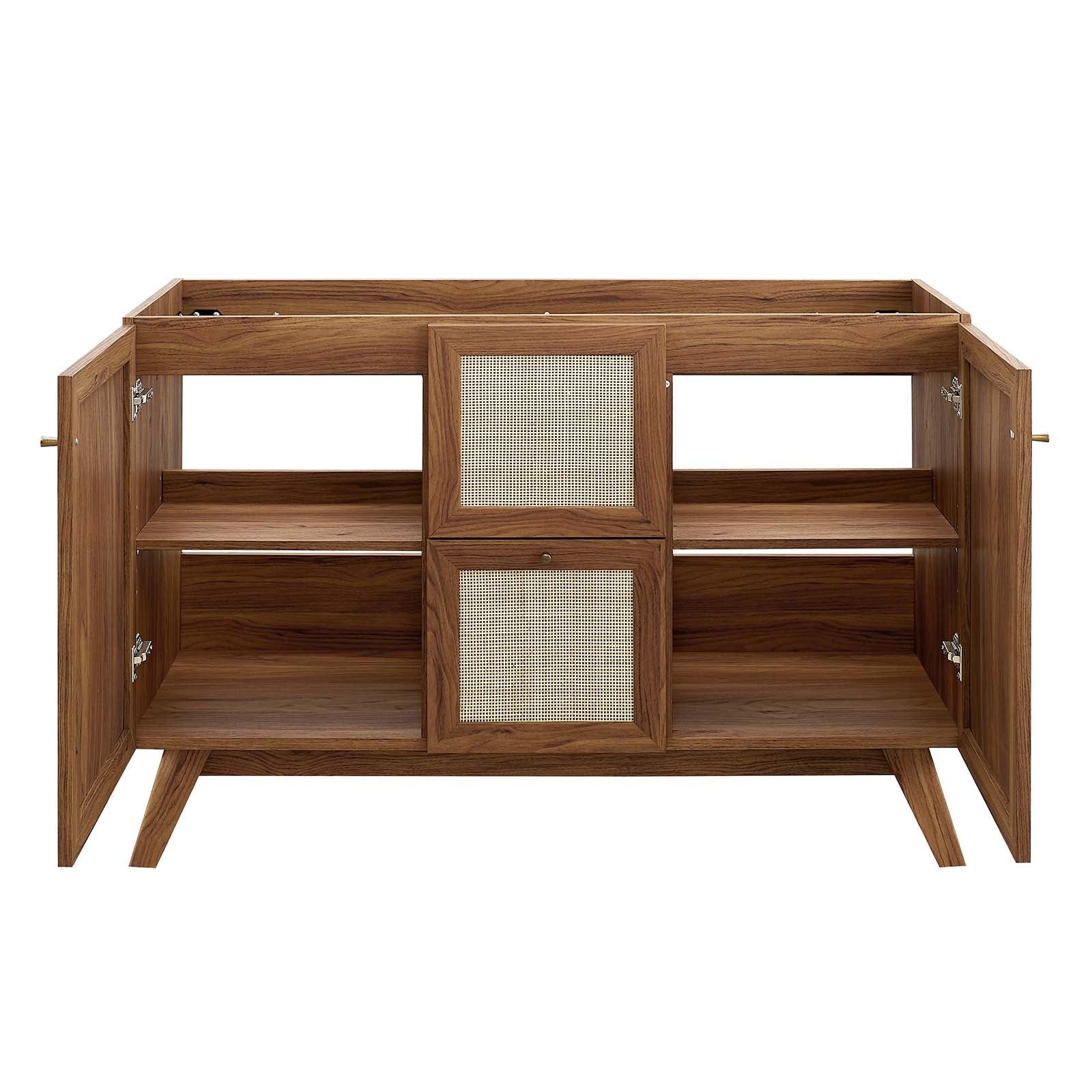 Soma 48" Single or Double Sink Compatible Bathroom Vanity Cabinet (Sink Basin Not Included) by Modway