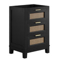 Dixie 24" Solid Wood Bathroom Vanity Cabinet (Sink Basin Not Included) by Modway