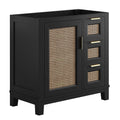 Dixie 36" Solid Wood Bathroom Vanity Cabinet (Sink Basin Not Included) by Modway