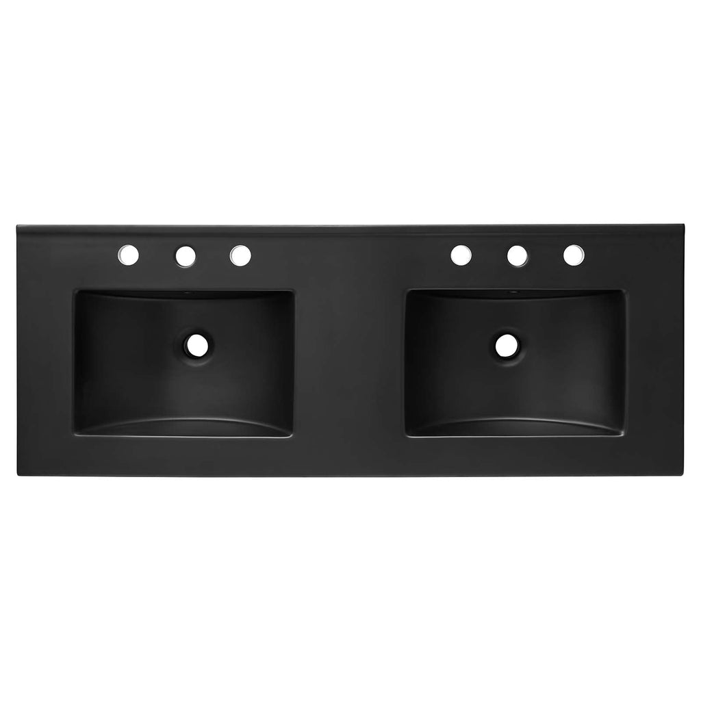 Alchemist 48" Double Sink Bathroom Vanity by Modway