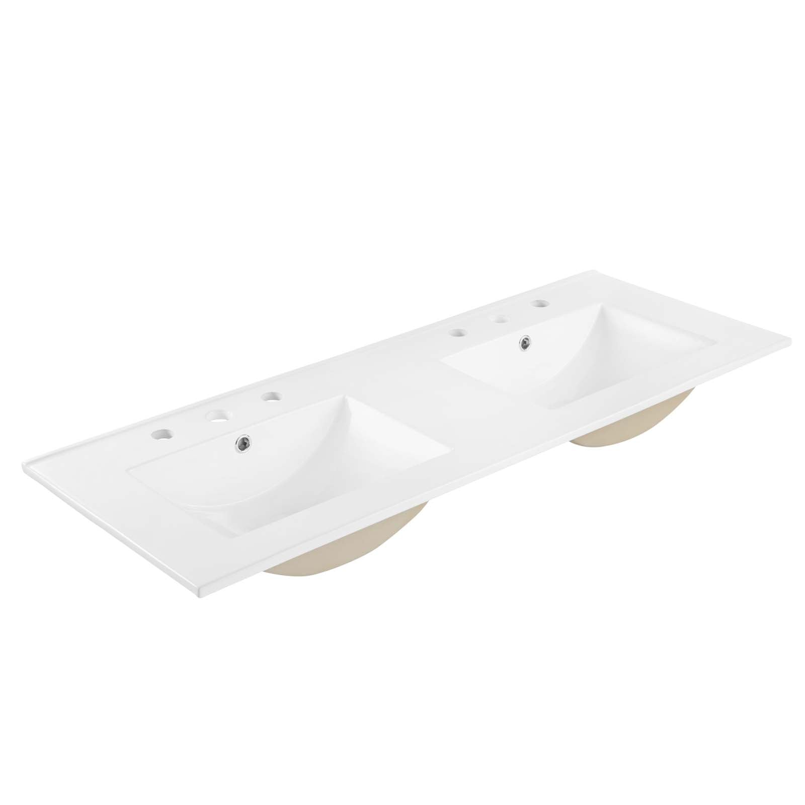 Soma 48" Double Sink Bathroom Vanity by Modway