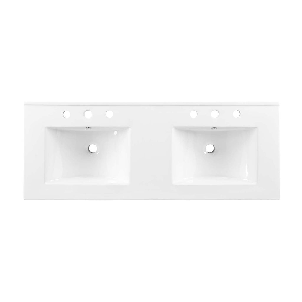 Soma 48" Double Sink Bathroom Vanity by Modway