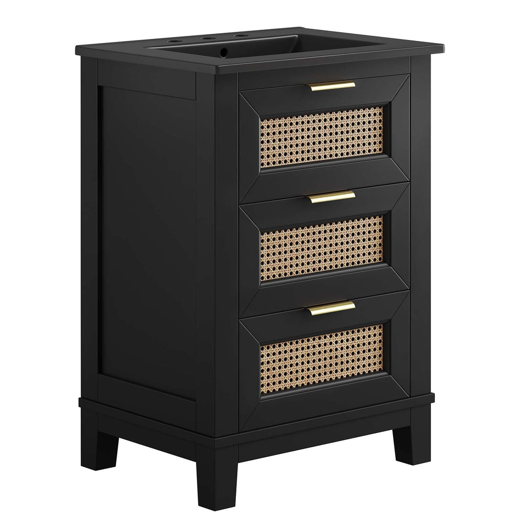Dixie 24" Solid Wood Bathroom Vanity Cabinet by Modway