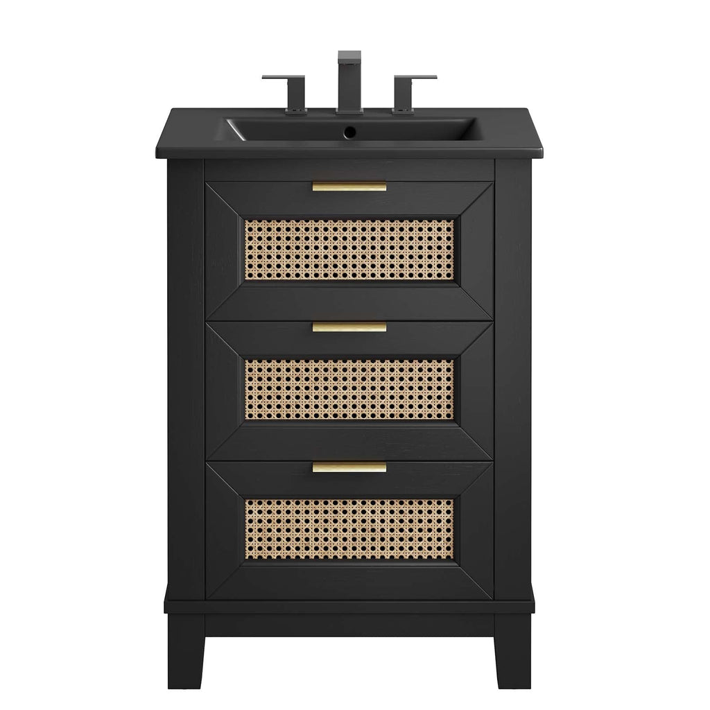 Dixie 24" Solid Wood Bathroom Vanity Cabinet by Modway