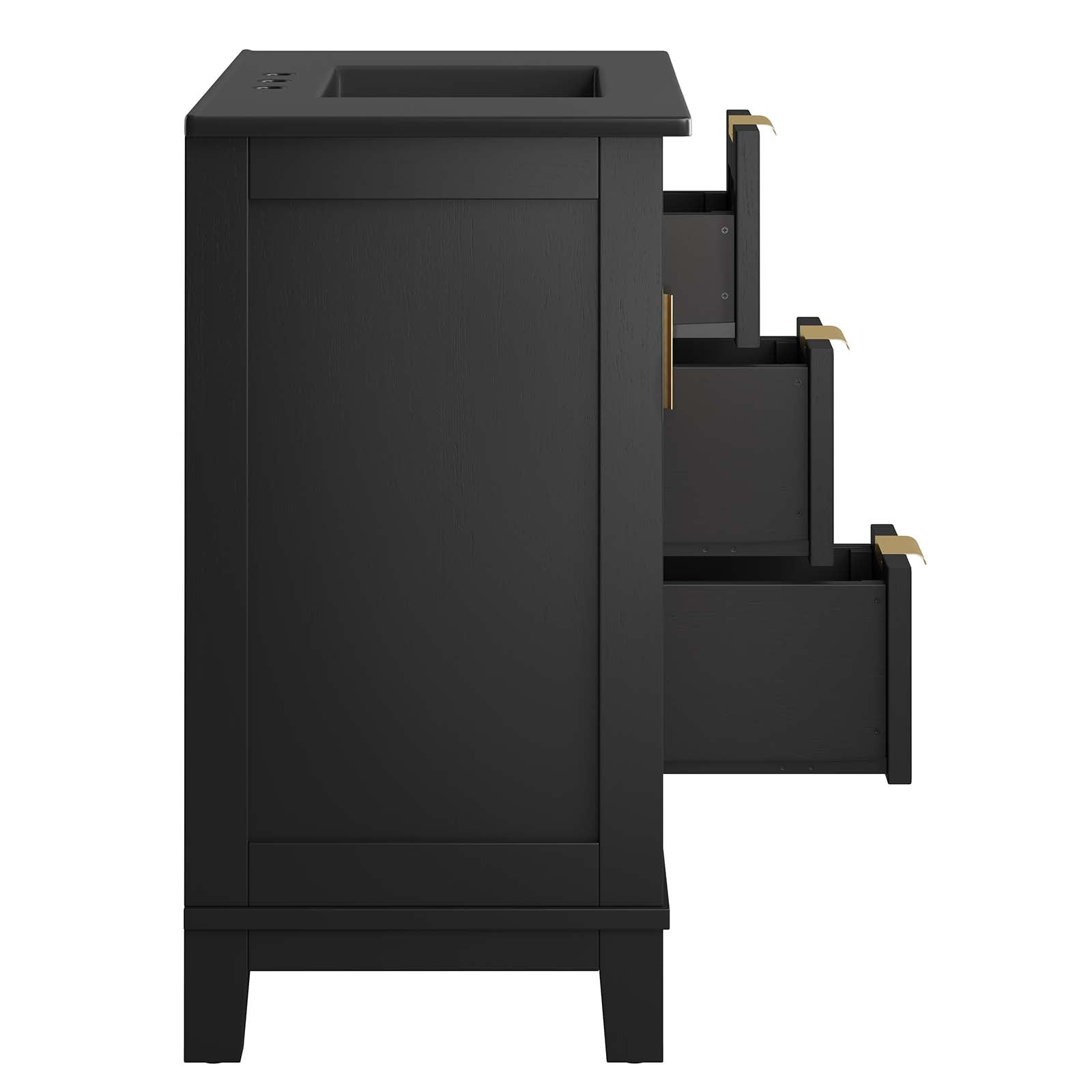 Dixie 36" Solid Wood Bathroom Vanity Cabinet by Modway