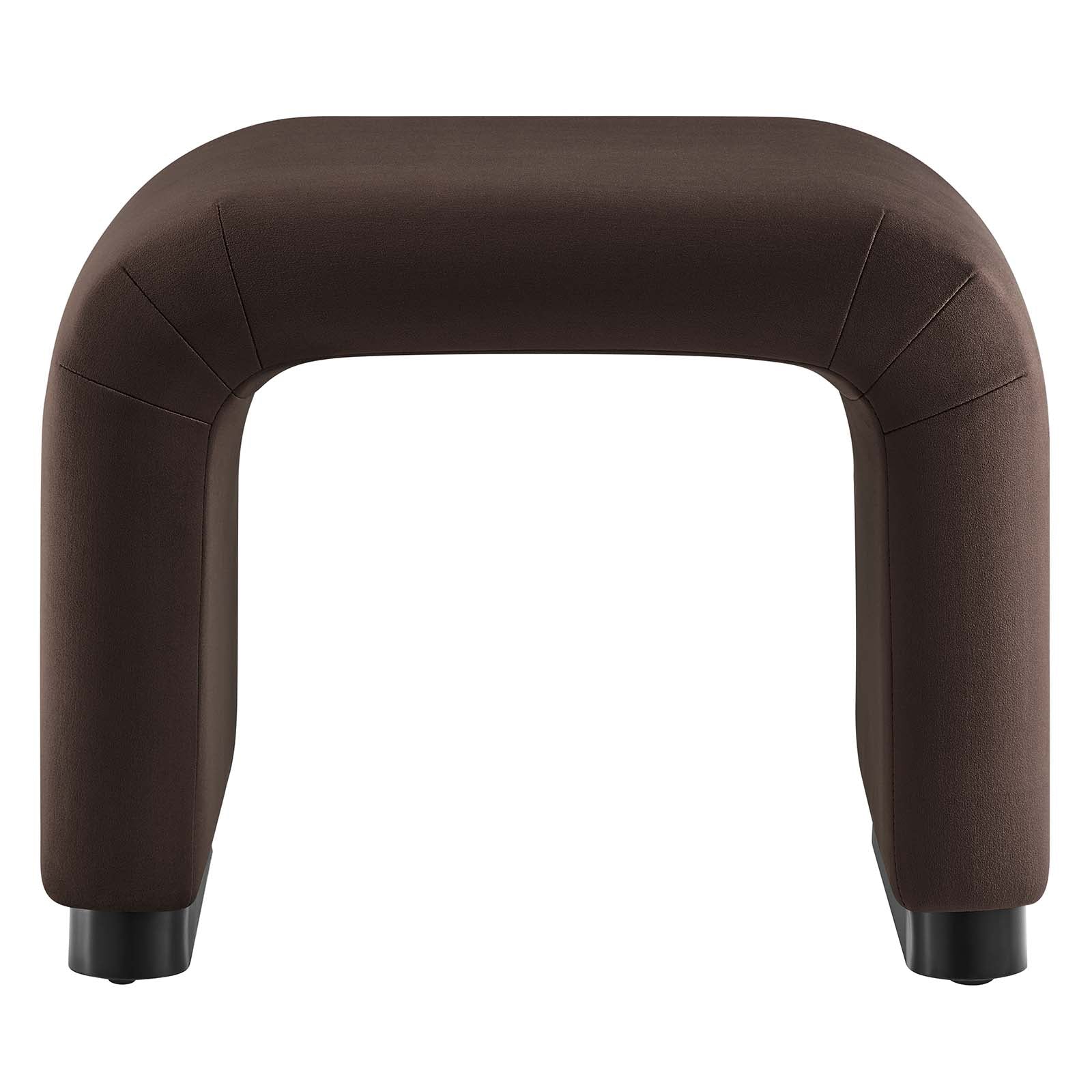 Koda Performance Velvet Waterfall Stool by Modway