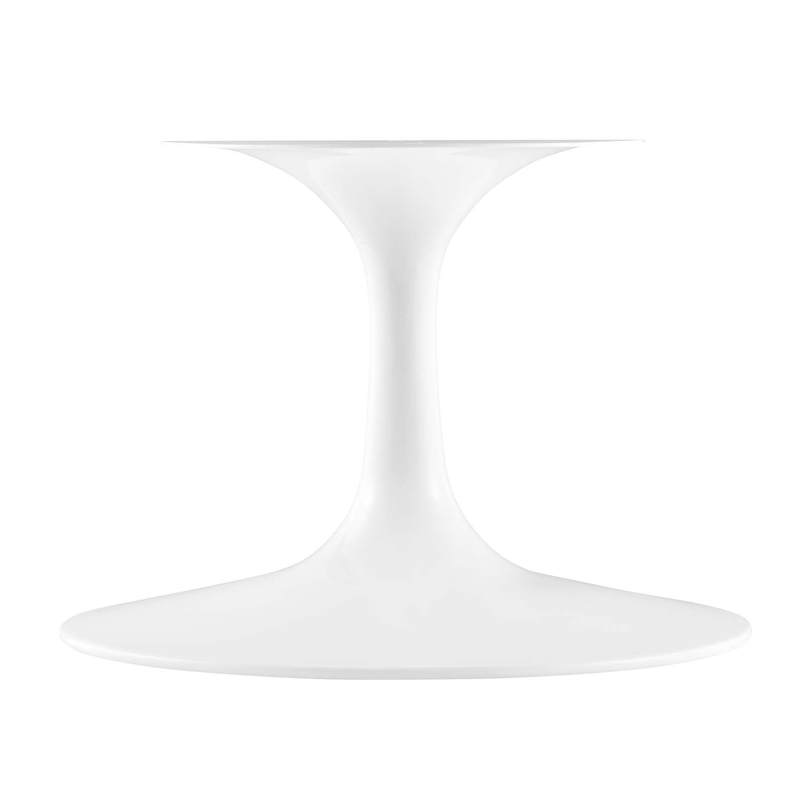 Lippa 36" Round Faux Travertine Coffee Table by Modway