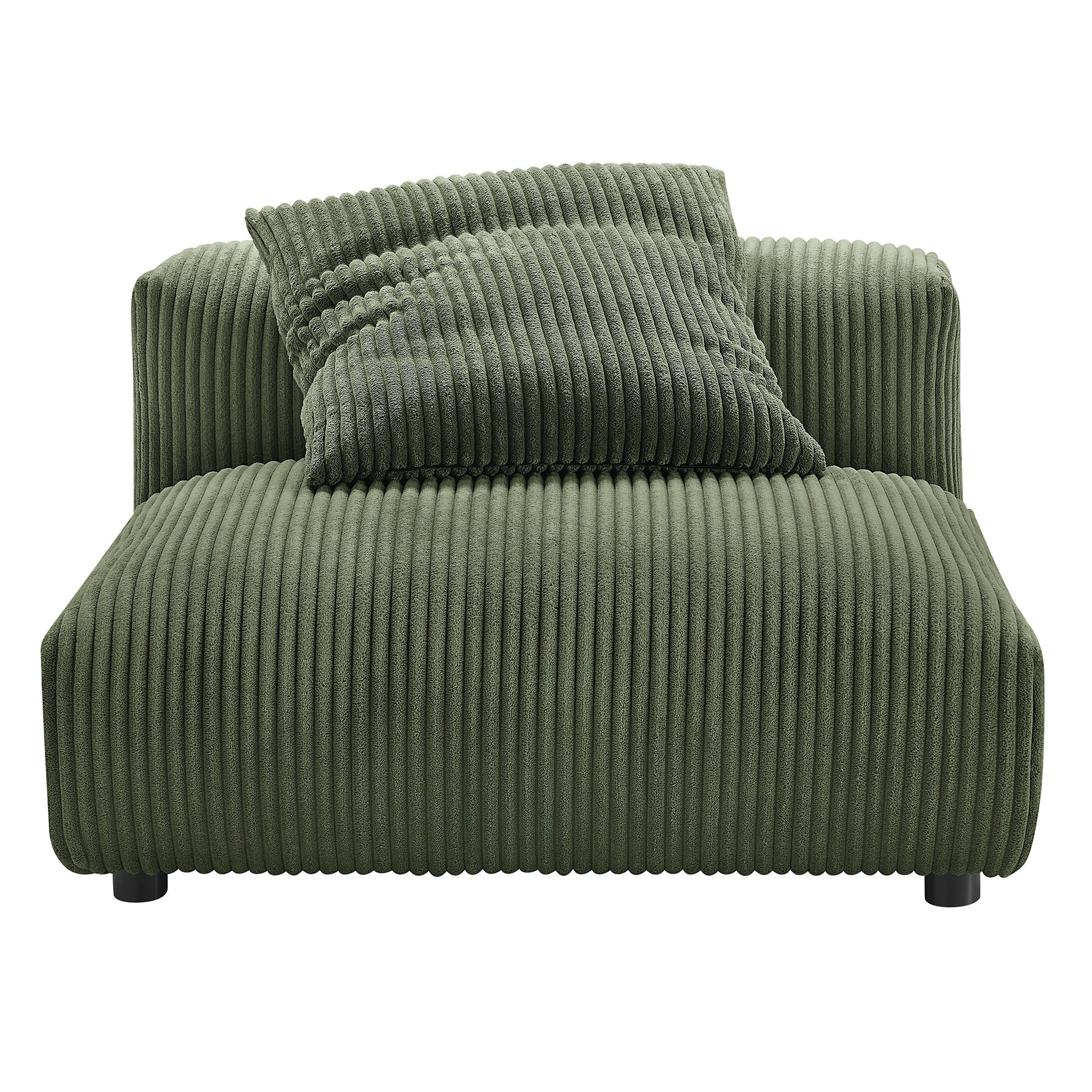 Solace 4-Piece Modular Corduroy Upholstered Sectional Sofa by Modway