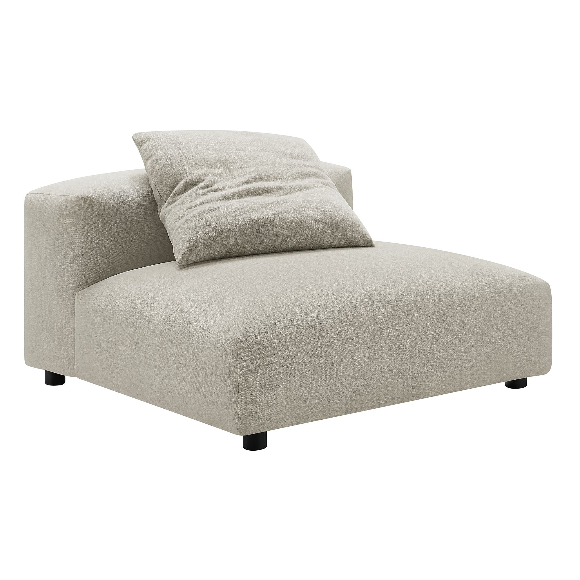 Solace 4-Piece Modular Upholstered Fabric Sectional Sofa by Modway